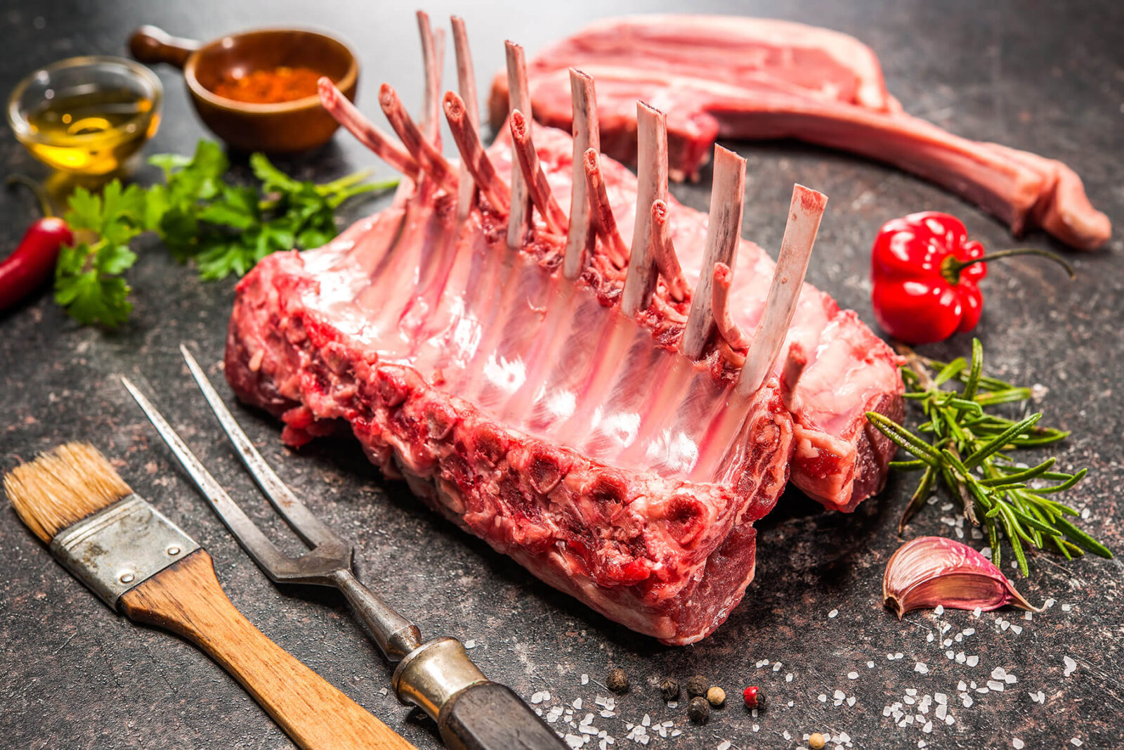 Lamb Rack Frenched